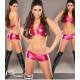 StellaBZ - Hot Pants f&uuml;r Damen - Pink (One Size)