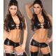 StellaBZ - Hot Pants f&uuml;r Damen - Schwarz (One Size)