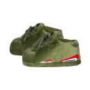 Jay Six - Hausschuhe - Olive/Rot (S)