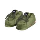 Jay Six - Hausschuhe - Olive/Rot (S)