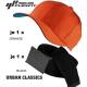 Flexfit Baseball Classic Cap + UC Basic Belt Kombi - Orange (XXS)