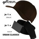 Flexfit Baseball Classic Cap + UC Basic Belt Kombi -...
