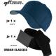 Flexfit Baseball Classic Cap + UC Basic Belt Kombi - Navy Blau (S/M)