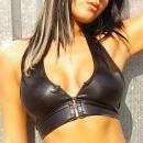 AnabelleBZ - Neckholder Top - Schwarz (OS 34-40)
