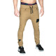 FryBZ - Chino Jogger f&uuml;r Herren - Camel (XL)