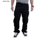 007 - Cargo Hose f&uuml;r Herren - Schwarz (S/30)