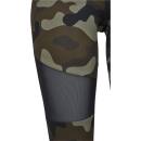 CamoflageBB - Leggings f&uuml;r Damen - Wood Camo (S)