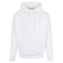Basic Kapuzen Hoody - Wei&szlig; (XXL)