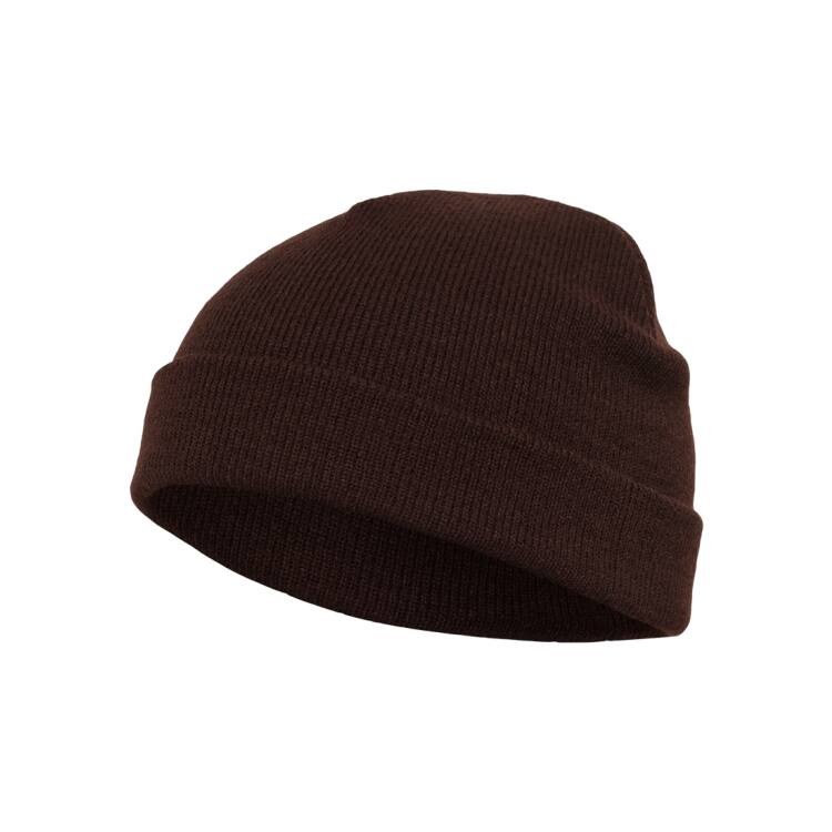 FrederrickBZ - Basic BEANIE - Braun (One Size)