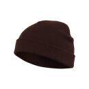 FrederrickBZ - Basic BEANIE - Braun (One Size)