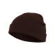 FrederrickBZ - Basic BEANIE - Braun (One Size)